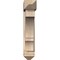 Ekena Millwork Balboa Arts and Crafts Smooth Bracket w/ Offset Brace, Douglas Fir, 7 1/2"W x 30"D x 38"H BKT0806X30X38BOA03SDF - alternate 2